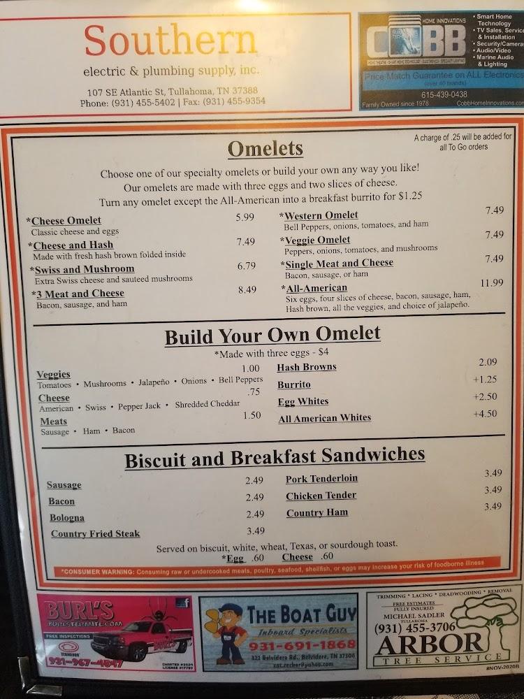 Lu Lu's Cafe Menu image 3