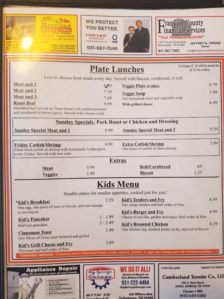 Lu Lu's Cafe Menu image 4